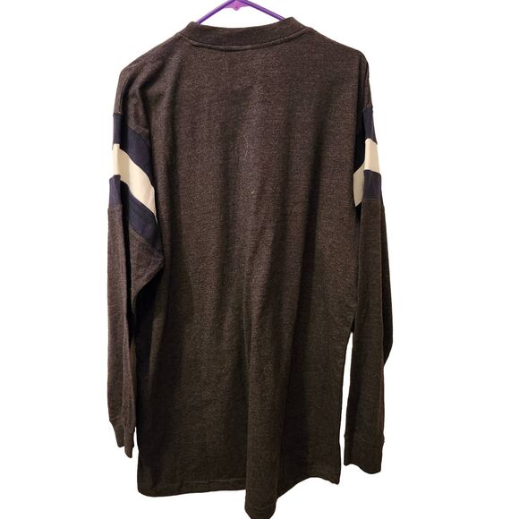 NFL NWTbTeam Apparel Chicago Bears Gray Men's Size L T-Shirt Long Sleeve - Picture 2 of 3